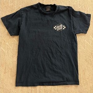 Santa Cruz Skateboards Black T-Shirt vintage